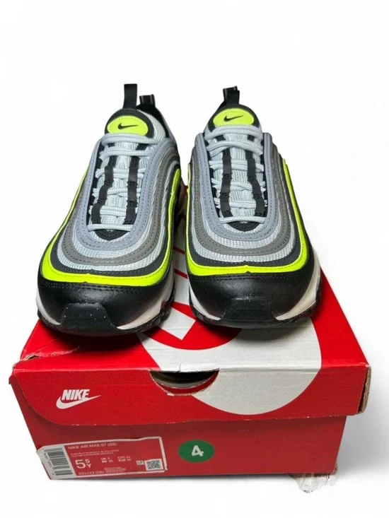 Nike Air Max 97 ‘Platinum Black Volt' - Brand New - Picture 2 of 8